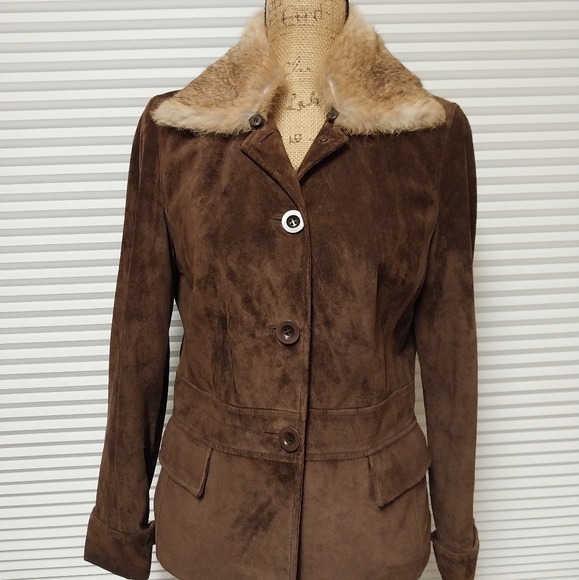 Context Jackets & Coats Context Womens M Genuine Fur Genuine
